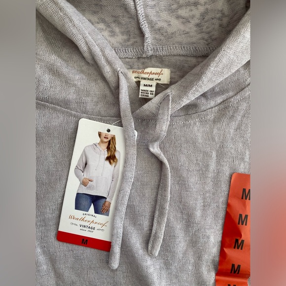 Weatherproof Vintage | NWT Women’s Lightweight Pullover Hoodie Sweater - Picture 4 of 6